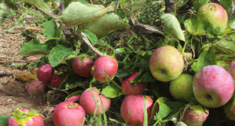 ¿Cuál es el impacto ambiental de la producción de manzanas?