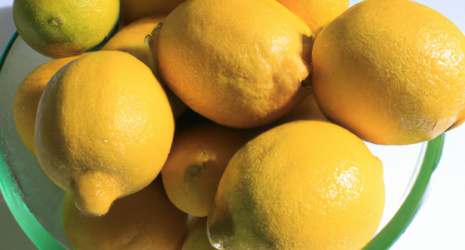 ¿Cuál es la mejor manera de almacenar limones en casa?