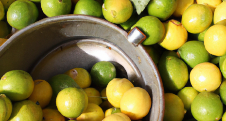 ¿Cuántos limones se necesitan para obtener una cantidad determinada de jugo?